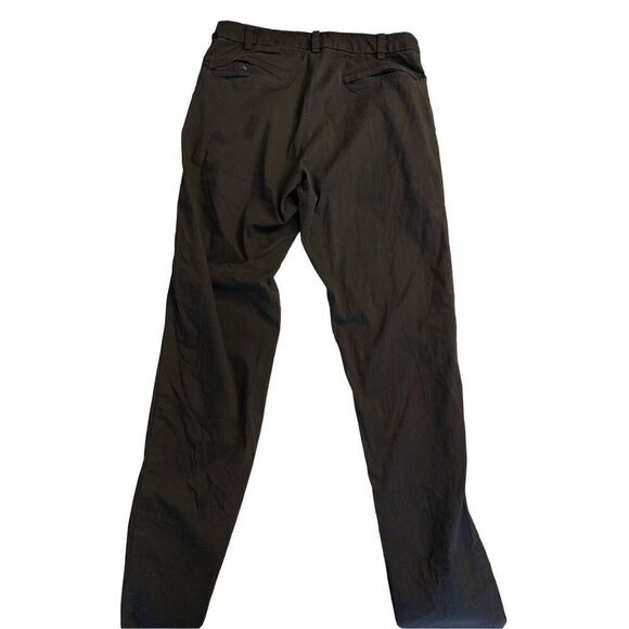 Lululemon Commission Pant Classic *Swift Cotton 34" men's black size 30 M5440S - Picture 1 of 6